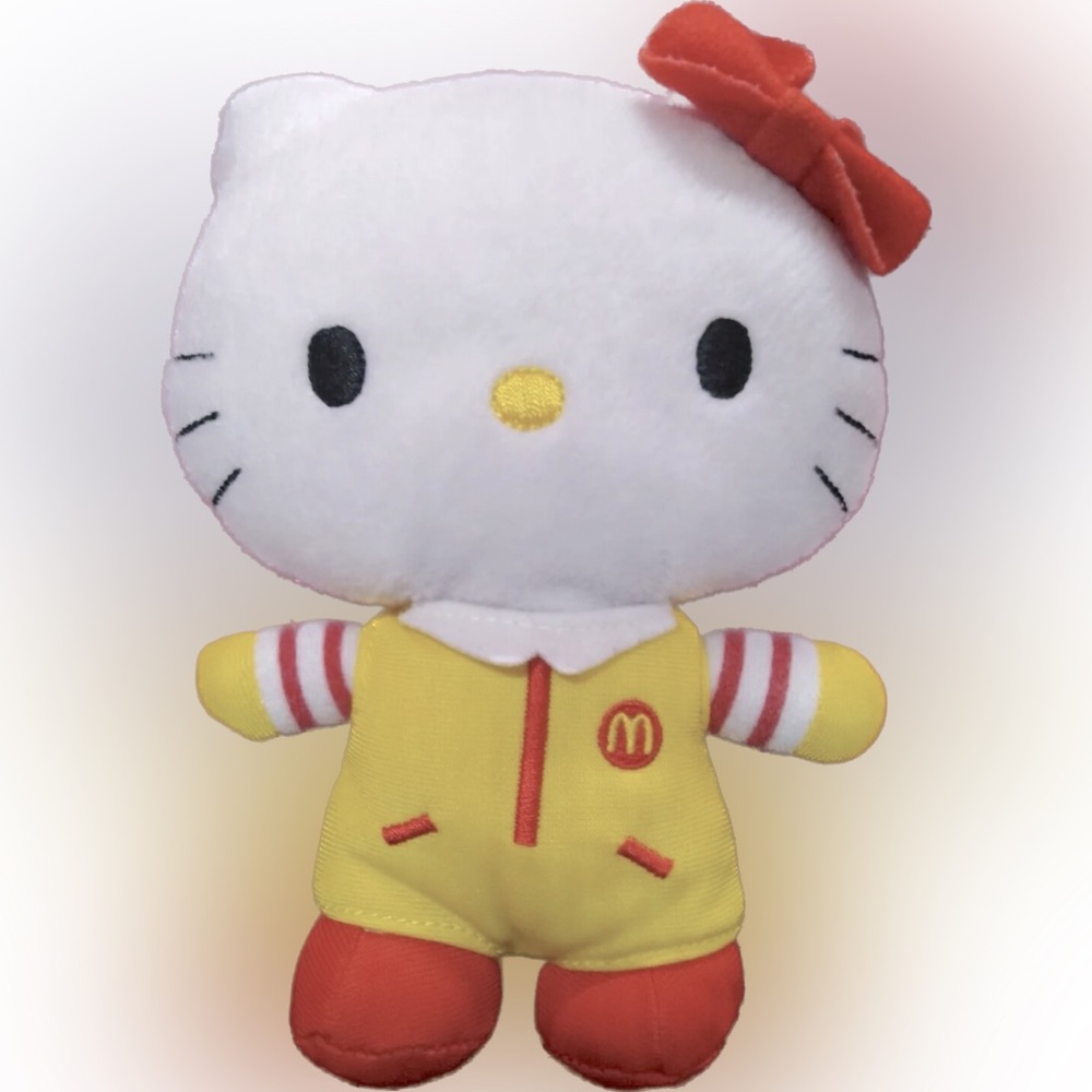 McDonald’s Ronald McDonald x Hello Kitty plush toy